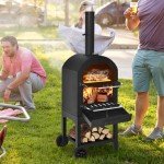 Wood Fired Patio Grill Cover for Outdoor Pizza Oven