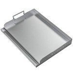 Skyflame Stainless Steel Griddle for BBQ Grills