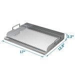 Skyflame Stainless Steel Griddle for BBQ Grills