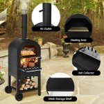 Wood Fired Patio Grill Cover for Outdoor Pizza Oven