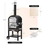 Wood Fired Patio Grill Cover for Outdoor Pizza Oven