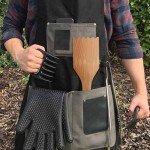 Wooden Grill Scraper with Long Handle for BBQ