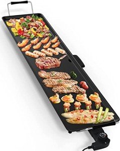 LDAILY 35" Electric Teppanyaki Grill for Outdoor BBQ