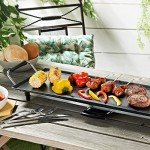 LDAILY 35" Electric Teppanyaki Grill for Outdoor BBQ