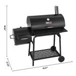 Royal Gourmet Offset Charcoal Grill and Smoker