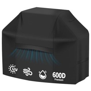 Heavy-Duty Waterproof BBQ Grill Cover 82 Inch