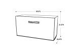 Royal Gourmet 60-Inch BBQ Grill Cover, Black