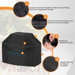 Heavy-Duty Waterproof BBQ Grill Cover 82 Inch