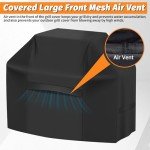 Heavy-Duty Waterproof BBQ Grill Cover 82 Inch