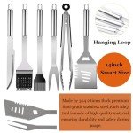 20-Piece BBQ Grilling Tools Set with Apron