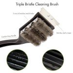 Cuisinart Triple Bristle BBQ Grill Cleaning Brush