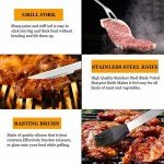20-Piece BBQ Grilling Tools Set with Apron