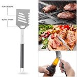 Stainless Steel BBQ Utensils Set with Case