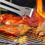 Stainless Steel BBQ Utensils Set with Case