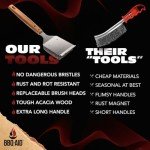 BBQ-AID Bristle-Free Grill Brush and Scraper