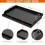 MixRBBQ 25" Nonstick Carbon Steel Grill Griddle