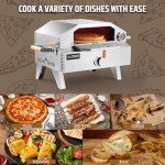 Razorri 2-in-1 Gas Pizza Oven and Grill