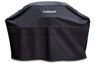 Cuisinart 65" Heavy-Duty BBQ Grill Cover, Black