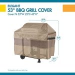Elegant 51 Inch Waterproof BBQ Grill Cover