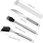 20-Piece Heavy Duty BBQ Grill Tools Set