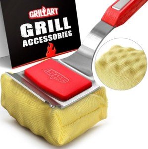 GRILLART Bristle-Free BBQ Grill Cleaning Brush