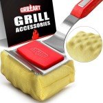 GRILLART Bristle-Free BBQ Grill Cleaning Brush