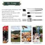 Dr. Camp 13-Piece Stainless Steel Grill Set