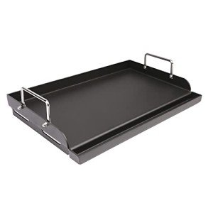 Large Nonstick Cast Iron Griddle for Gas Grills