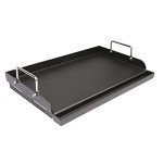 Large Nonstick Cast Iron Griddle for Gas Grills