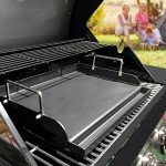 Large Nonstick Cast Iron Griddle for Gas Grills