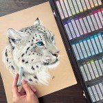 COLOUR BLOCK 100 Soft Pastels for Artists - Professional Chalk Pastels for Adults, Beginner Pastel Chalks Sets, Art Supplies, Pastel Art Set, Soft Pastels, Chalk for Art, Pastels Art Supplies