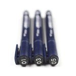 Tombow 66403 MONO Drawing Pen, 3-Pack. Create Precise, Detailed Drawings with Three Tip Sizes – 01, 03 and 05