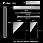 12 Pieces Polymer Clay Cutter Tools Acrylic Roller Pin for Sculpting Craft Shaping Knife Ceramic Cutters Slicer Kit Clear Rectangle Sheet Press Board Wire Texture Set Needle Detail Modelling Supplies