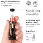ARTEZA 24 Oil Paint PKG Assorted, Multicolor Set of 24