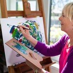 FIXSMITH Canvas Boards for Painting 12x16 Inch, Super Value 12 Pack White Blank Canvas Panels, 100% Cotton Primed, Painting Art Supplies for Professionals, Hobby Painters, Students & Kids