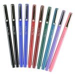 Uchida LePen Porous Point Pen, 10 Count (Pack of 1), Black, Blue, Red, Green, Pink, Lavender, Burgundy