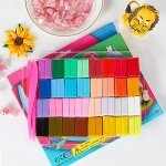 CiaraQ Small Modeling Clay Set, 32 Colors Safe & Non-Toxic Oven Bake Polymer Clay Starter Kit for Kids/Beginners