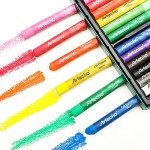 Artecho Oil Pastels Set of 72 Colors, Soft Oil Pastels for Art Painting, Drawing, Blending, Oil Crayons Pastels Art Supplies for Artists, Beginners, Teachers (10 x 70 mm)