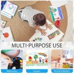 Piper Dreams - Total of 108 Sheets (11.7" x 8.3") of Heavy Stock Watercolor Paper - Loose White Sheets. Perfect for Water Coloring, Art, Drawing, Sketching and Most Mixed Media - 160 GSM