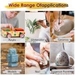 Anezus Tiny Detail Paint Brushes 30 Pcs Fine Paint Brushes Set with 3 Size #0#00#000 Liner Brush for Miniature 40k Model Crafts Watercolor Acrylics Oil