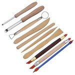 Meuxan 40PCS Pottery Tool Set Clay Sculpting Modeling Tools