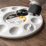 Mont Marte Signature Titanium White Acrylic Paint, 16.9oz (500ml), Semi-Matte Finish, 12 Colors, Suitable for Canvas, Wood, Fabric, Leather, Cardboard, Paper, MDF and Crafts