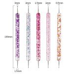 Artdone 31pcs Nail Art Brushes, Nail Art Tool Set, Dotting Tools, Dust Brush,Striping Brushes for Long Lines, Drawing Pen For Gel Polish Design supply.