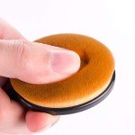 UNIMEIX 10 Pack Blending Brush for Card Making Crafting Ink Blender Brushes Set Tool Paper Background Brush Drawing (Brown)