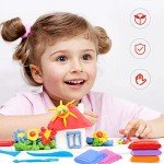 Xuyyicao 36 Colors Air Dry Clay,Magic Modeling Clay with Tools,Ultra Light DIY Modeling Clay for Kids,Children,DIY Crafts,Creative Art Crafts