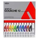 Holbein Acryla Gouache Colors School Set Of 12
