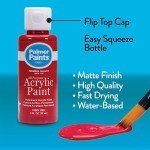 Palmer 2oz 16 Color Acrylic Paint Set, Perfect Color Selection