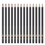 MARKART Professional Drawing Sketching Pencil Set - 14 Pieces,Graphite,(12B - 4H), Ideal for Drawing Art, Sketching, Shading, Artist Pencils for Beginners & Pro Artists