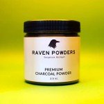 Raven Powders Premium Charcoal Powder for Drawing and Art