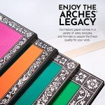 Arches Watercolor Pad, Cold Press, 9x12 inches, 12 Sheets - Professional Art Paper for Watercolor Gouache Ink Acrylic